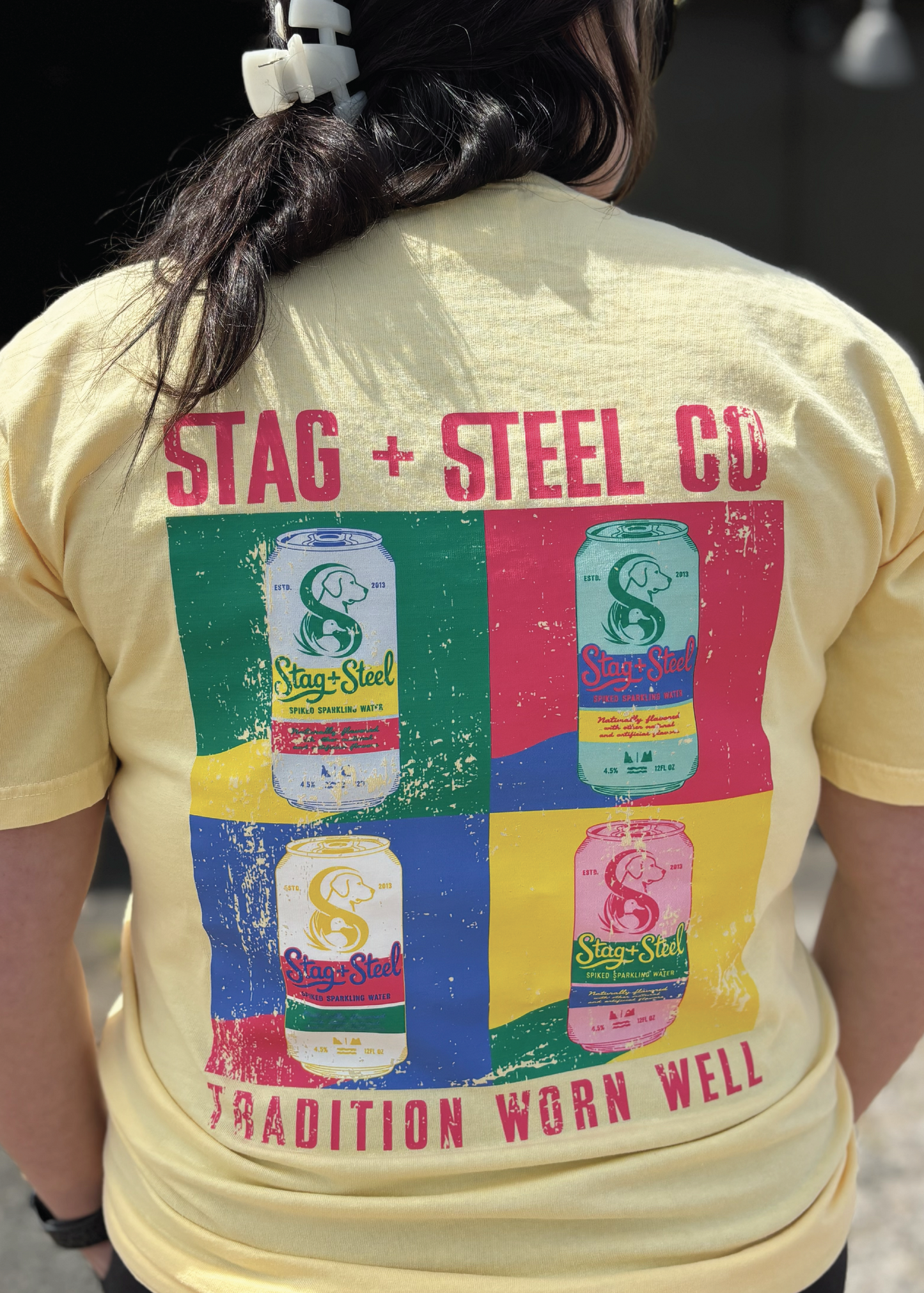 Stag & Steel Sparkling Water Tee