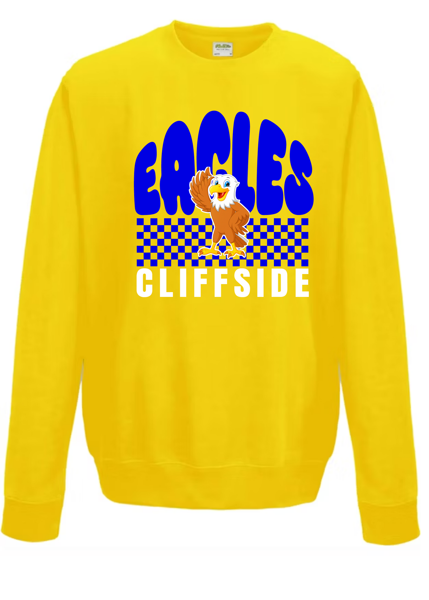 Cliffside Retro Checkered Sweatshirt