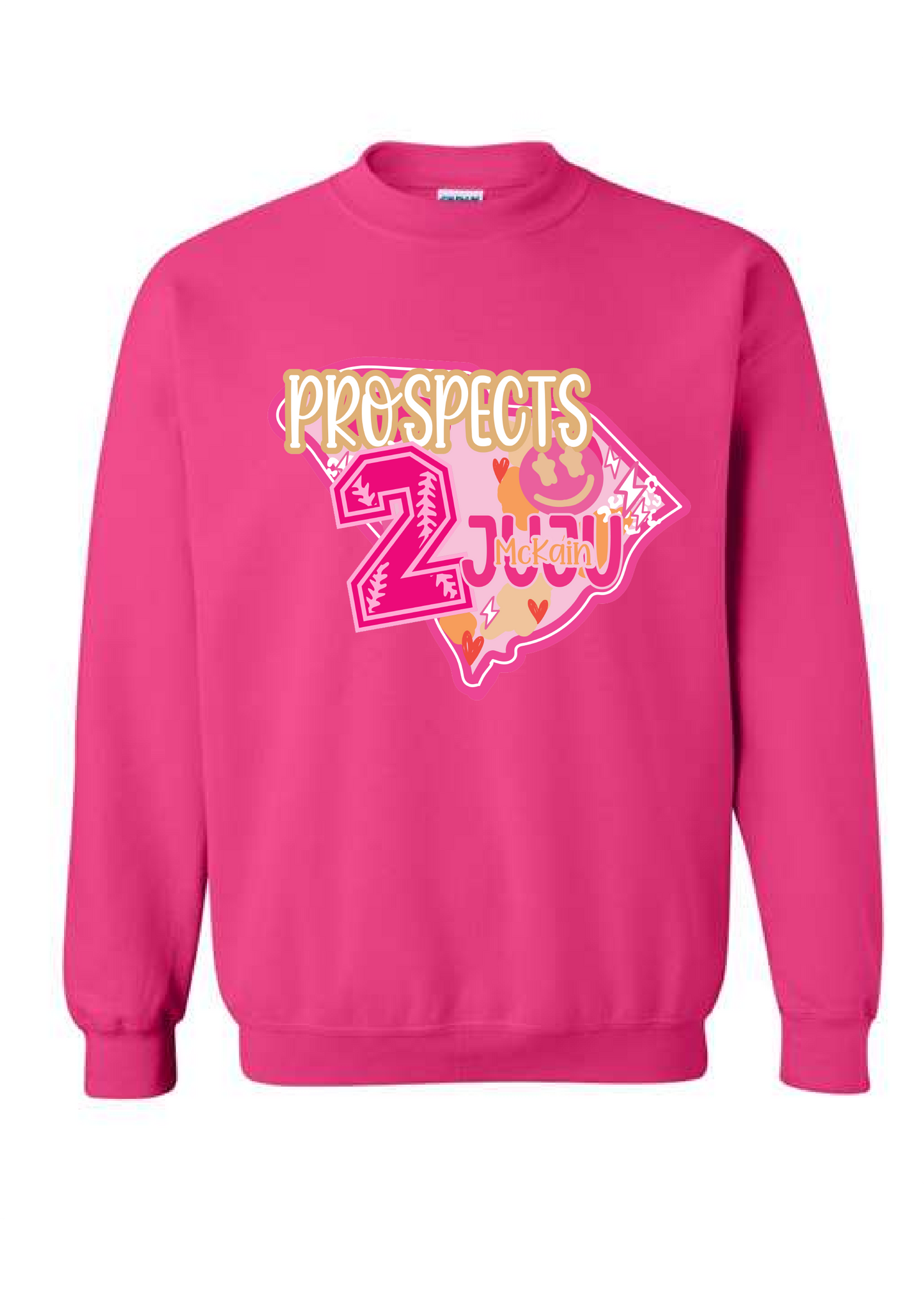 Pink Prospects State Sweatshirt