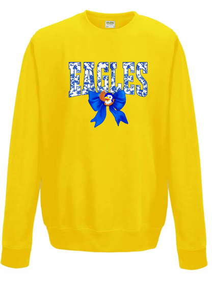 Cliffside  Toile Bow Sweatshirt