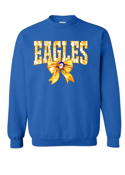 Cliffside  Toile Bow Sweatshirt