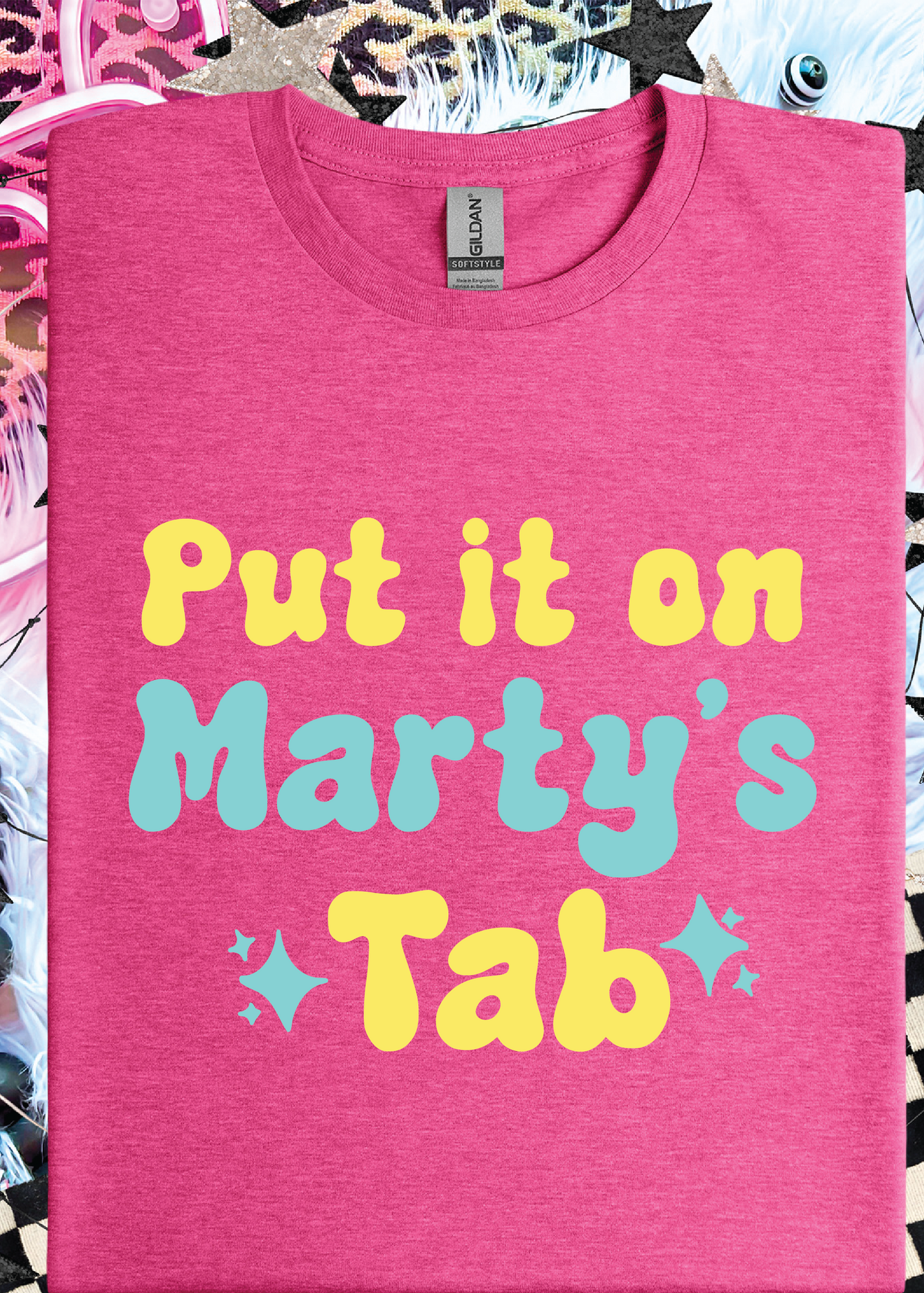 Put it on Custom Tab Tee