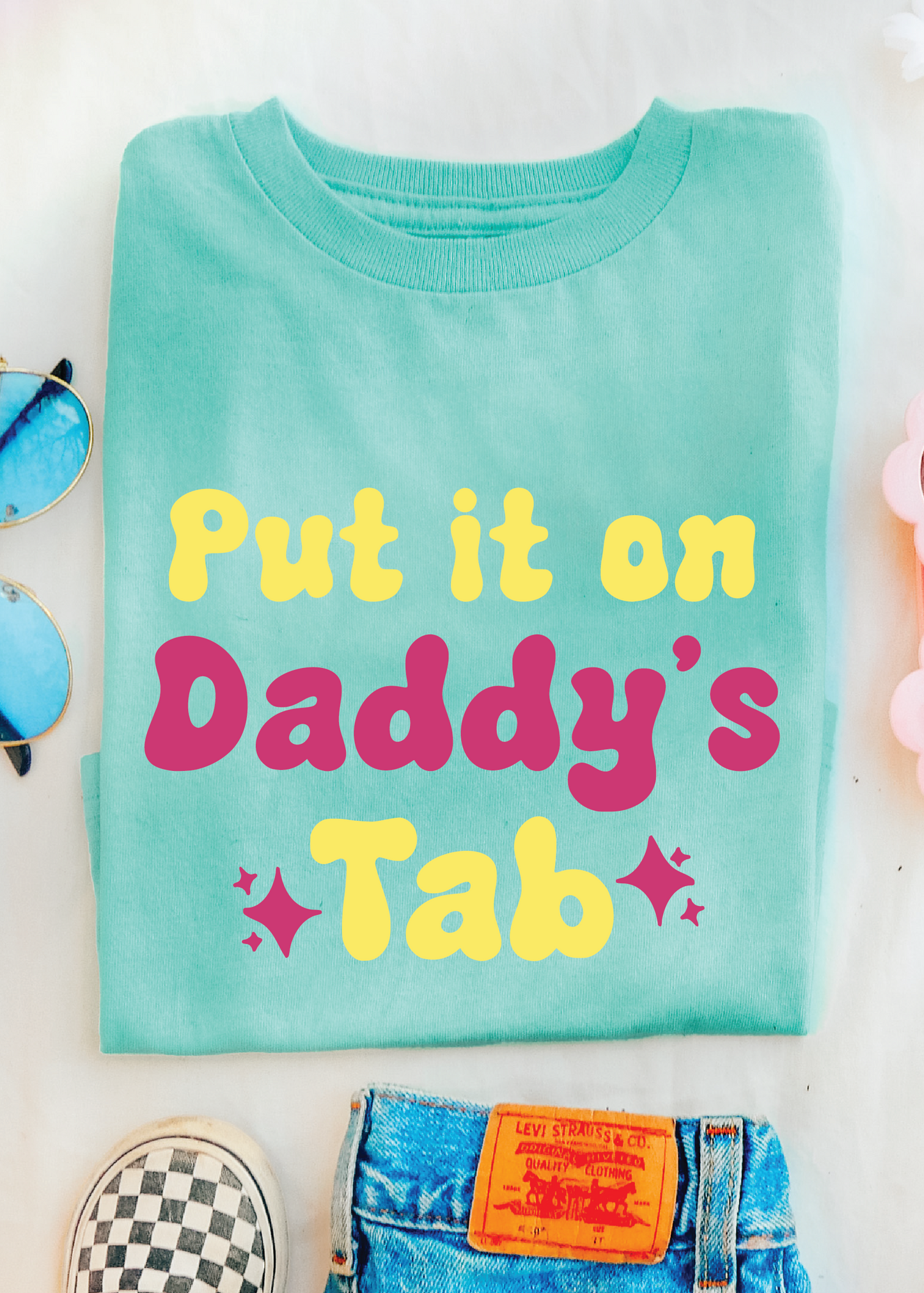 Put it on Custom Tab Tee
