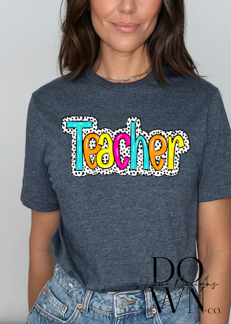 Teacher Dalmatian Tee