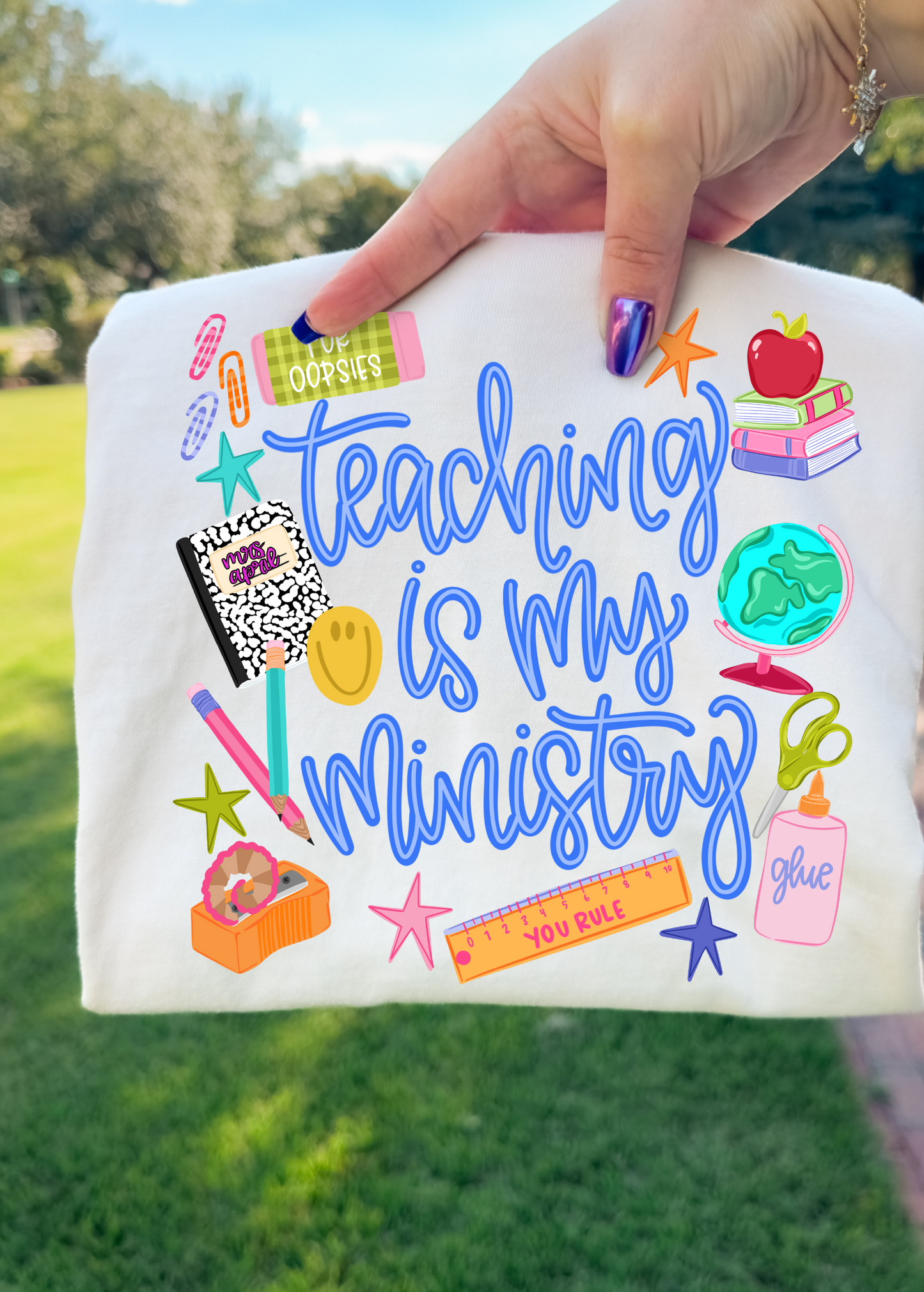 Teaching is my Ministry Custom Graphic Tee