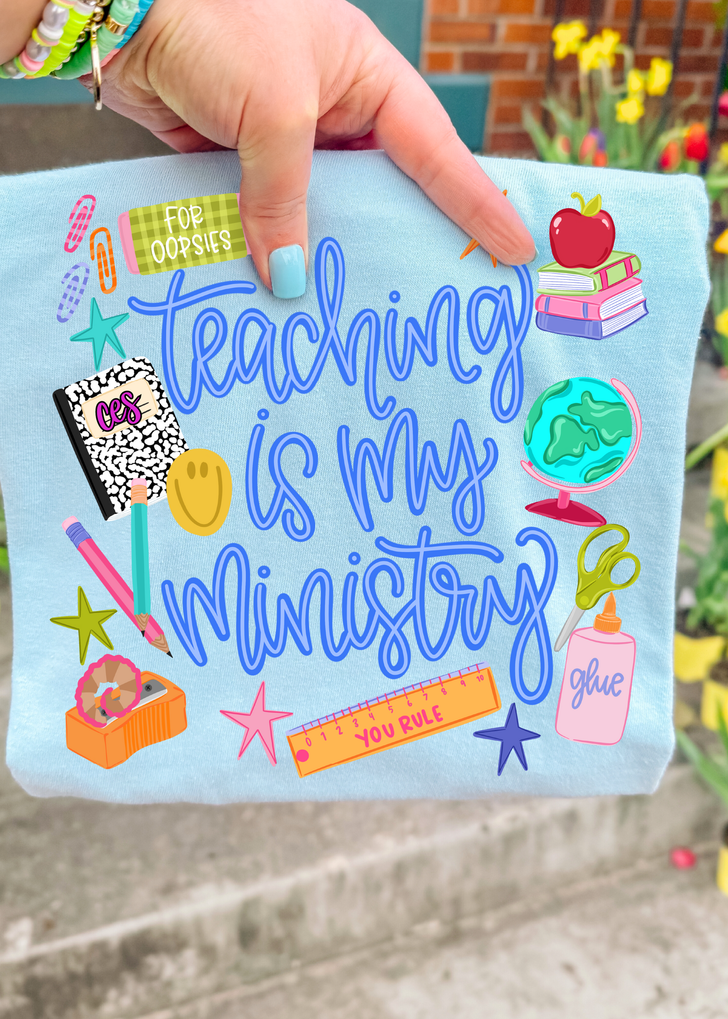 Teaching is my Ministry Custom Graphic Tee
