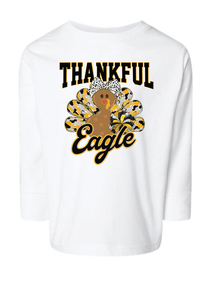 Thankful Girl Turkey Long Sleeve