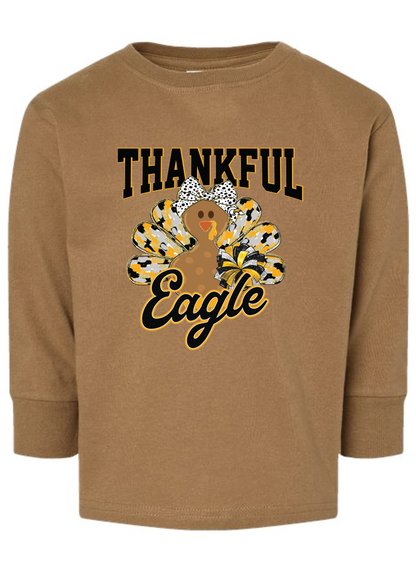 Thankful Girl Turkey Long Sleeve