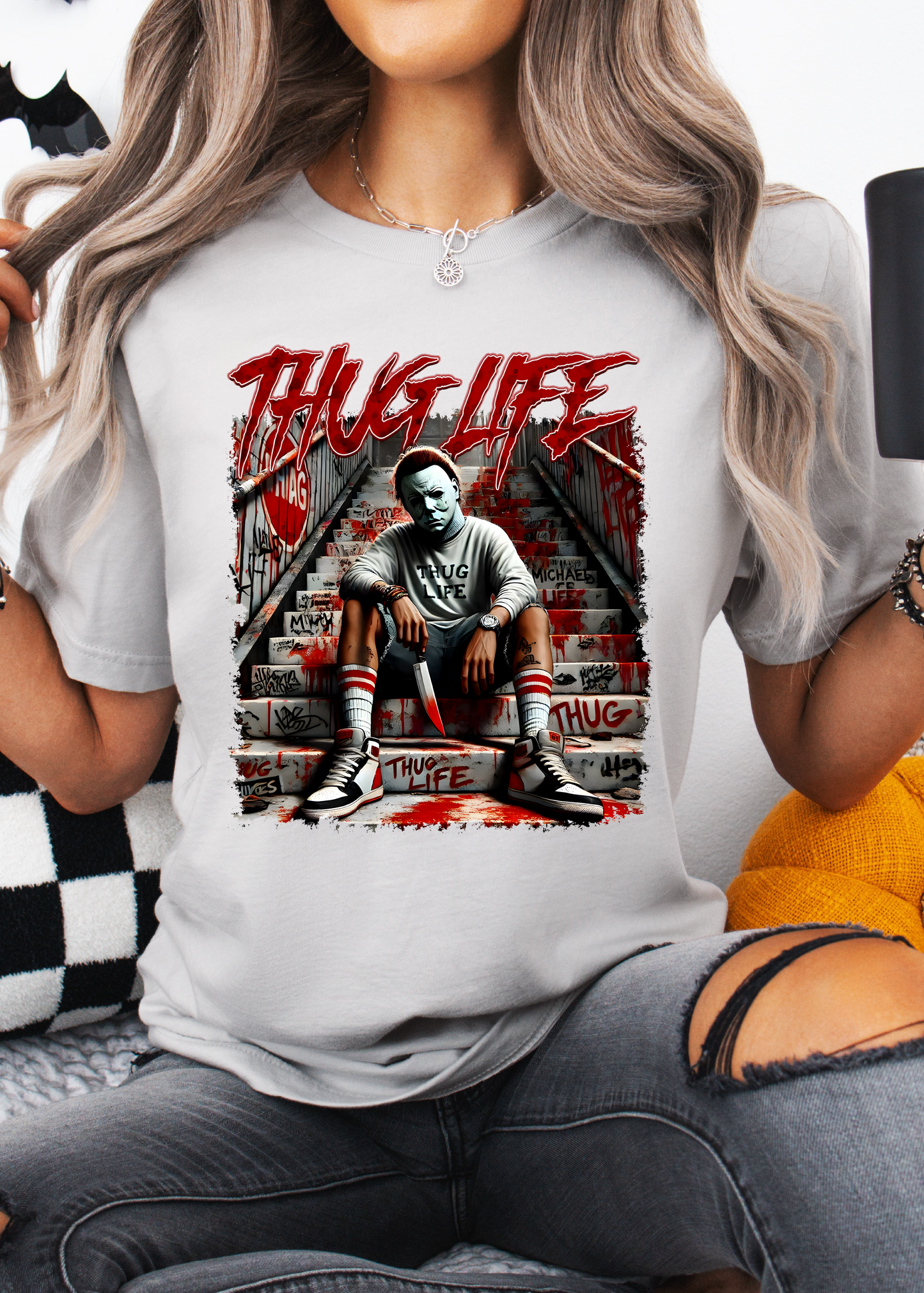 Thug Life Michael Graphic Tee