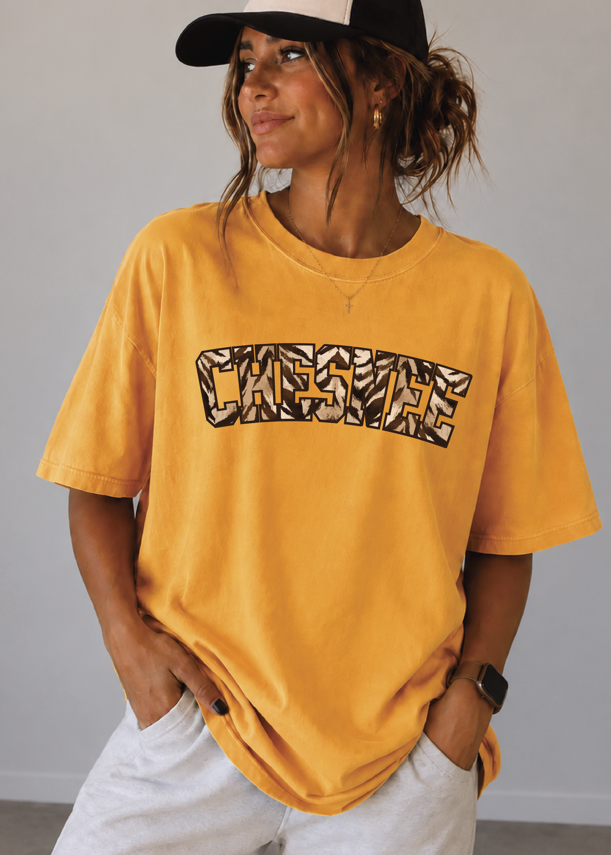 Chesnee Tiger Stripes Tee