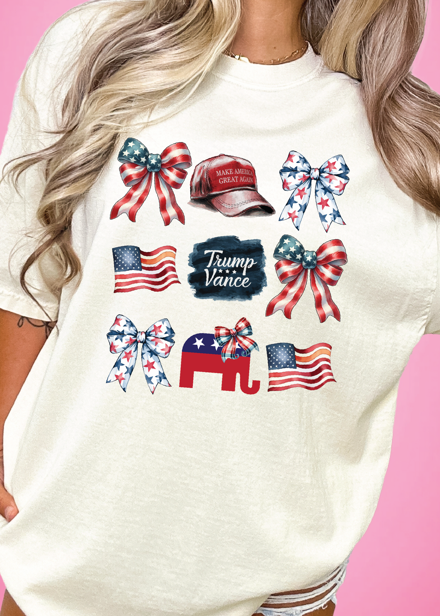 Trump Coquette Tee