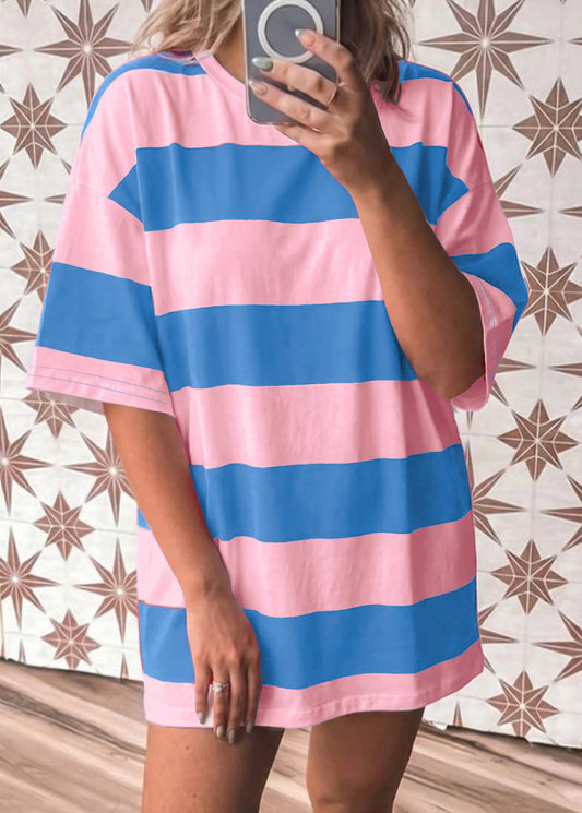 Pink Pop Oversized Tee