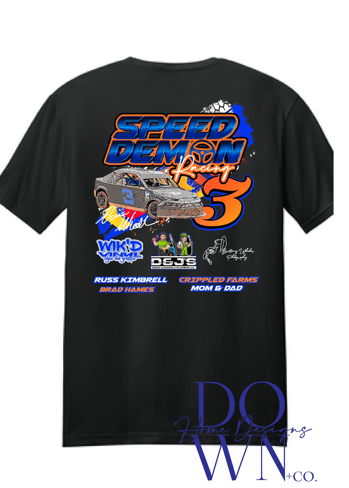 Speed Demon Tee with Car