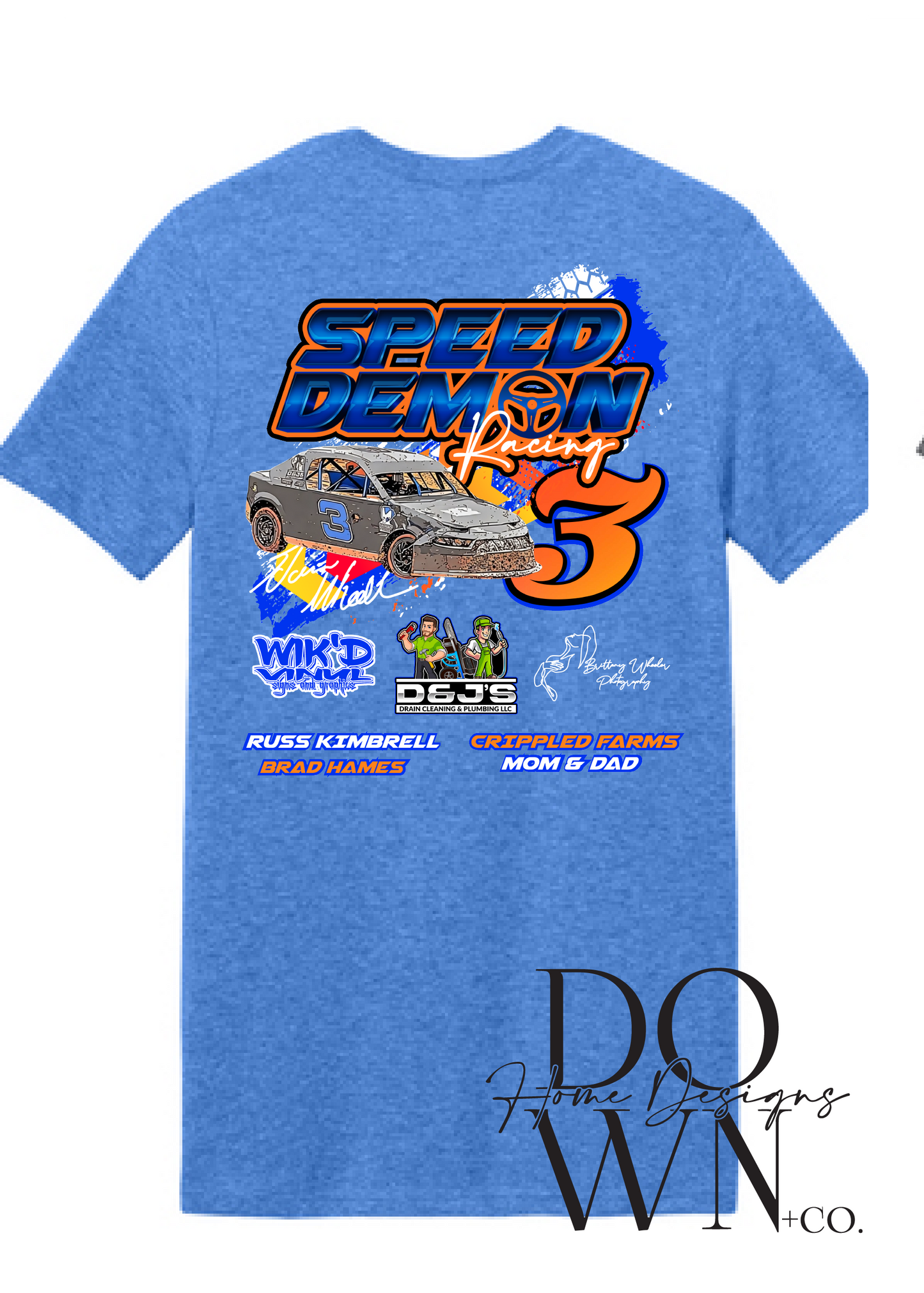 Speed Demon Tee with Car