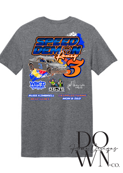 Speed Demon Tee with Car