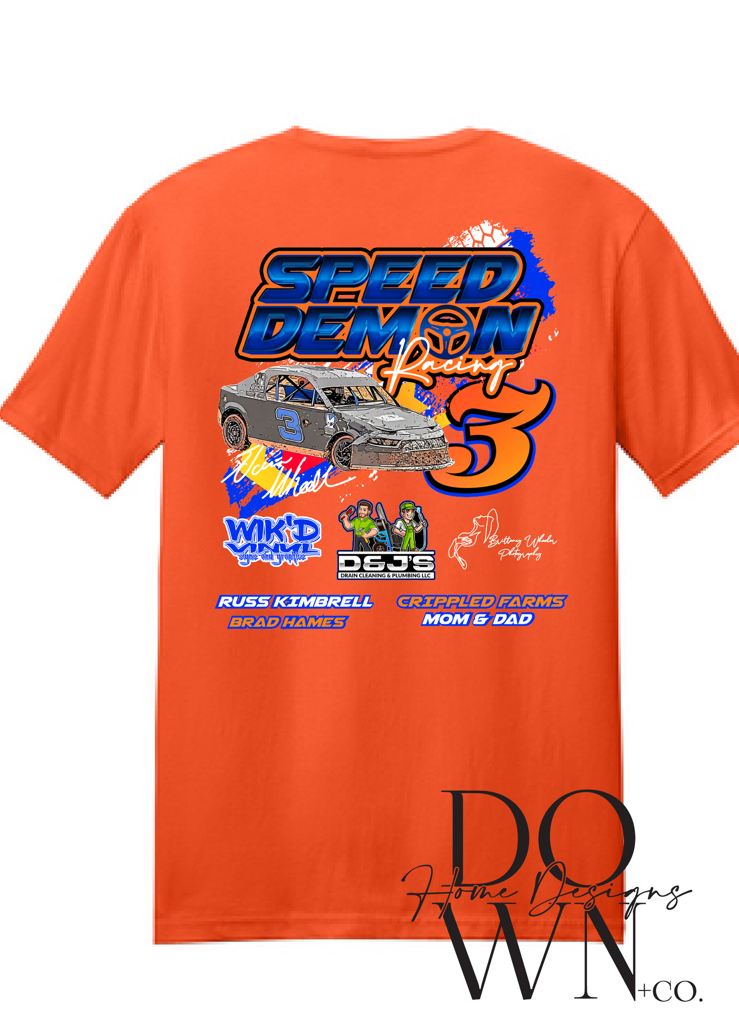 Speed Demon Tee with Car