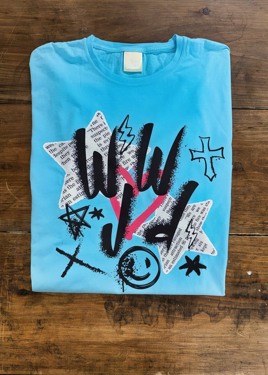 Saved, Not Silent WWJD Tee