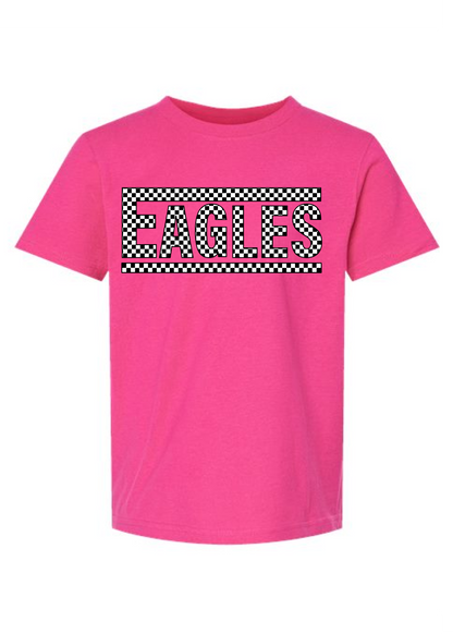 Checkered Eagles YOUTH Tee