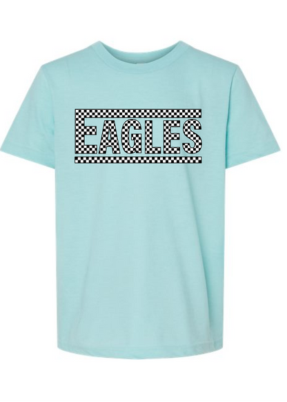 Checkered Eagles YOUTH Tee