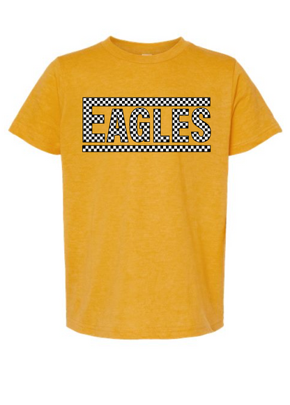 Checkered Eagles YOUTH Tee