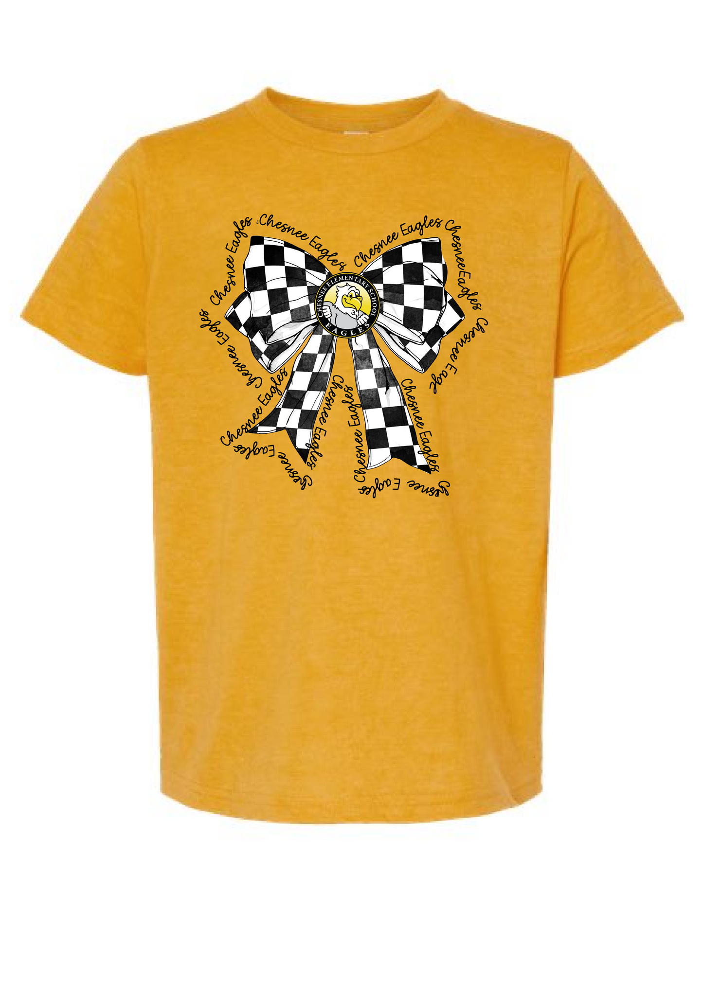 Coquette Checkered YOUTH Tee